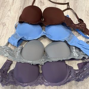 Push up bra set lot bundle
